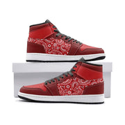 Red Paisley Bandana TR Sneakers