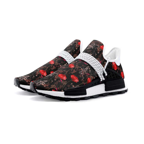 Red Poppy Flowers S-1 Sneakers