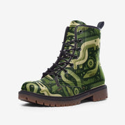 Reptile Rhythm Vegan Leather Boots