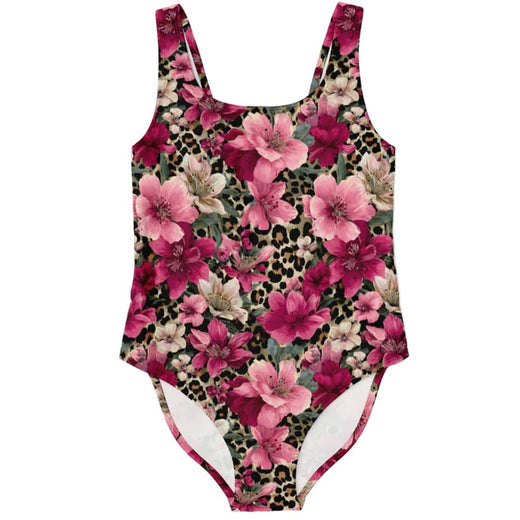 Rosé Leopard One-Piece Swimsuit