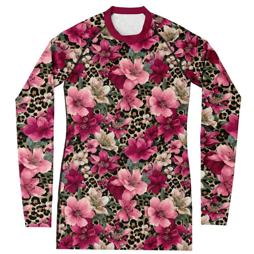 Rosé Leopard Rashguard