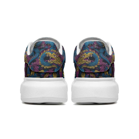 Low-Top Oversized Vegan Leather Sneakers | Ethical Style