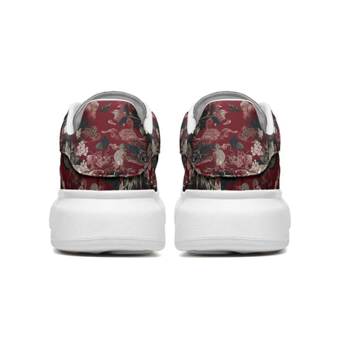 Low-Top Oversized Vegan Leather Sneakers | Ethical Style