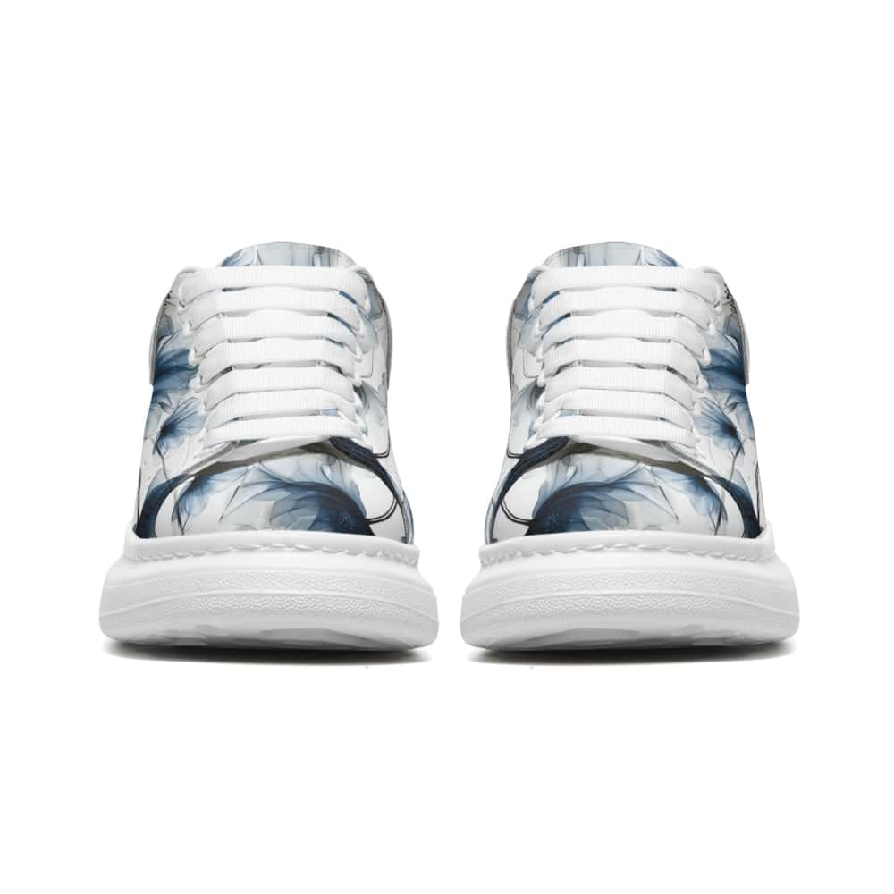 Low-Top Oversized Vegan Leather Sneakers | Ethical Style