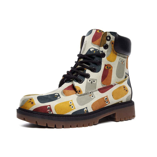 Softwatch Owls Vegan Nubuck Leather Boots