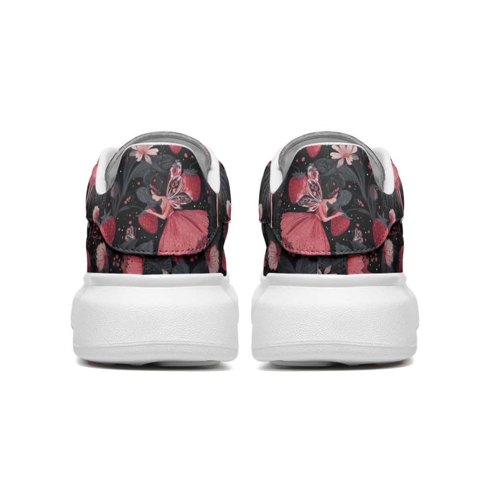 Low-Top Oversized Vegan Leather Sneakers | Ethical Style