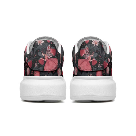 Low-Top Oversized Vegan Leather Sneakers | Ethical Style