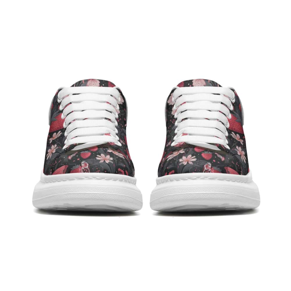 Low-Top Oversized Vegan Leather Sneakers | Ethical Style