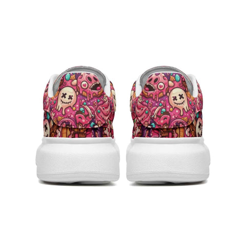 Low-Top Oversized Vegan Leather Sneakers | Ethical Style