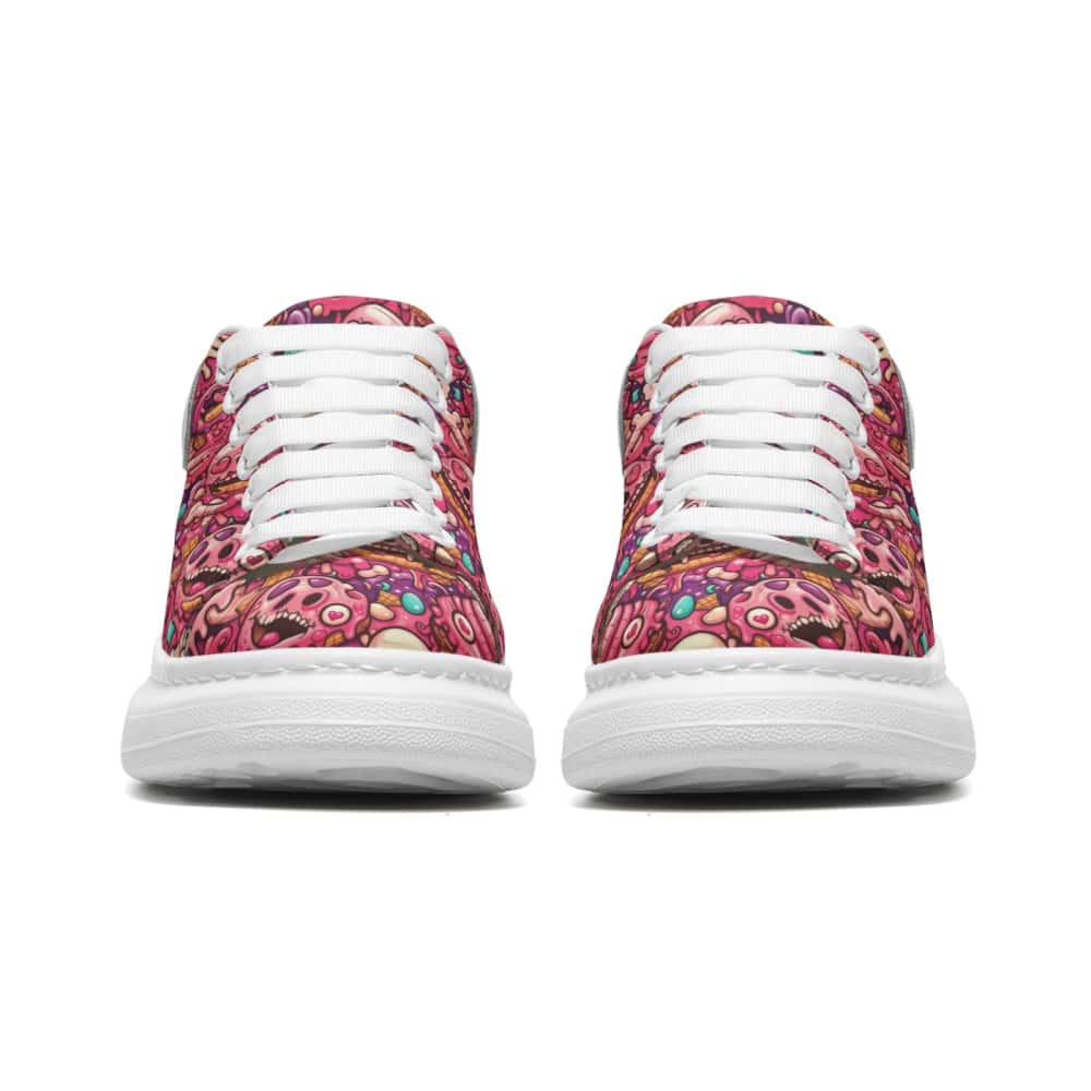 Low-Top Oversized Vegan Leather Sneakers | Ethical Style