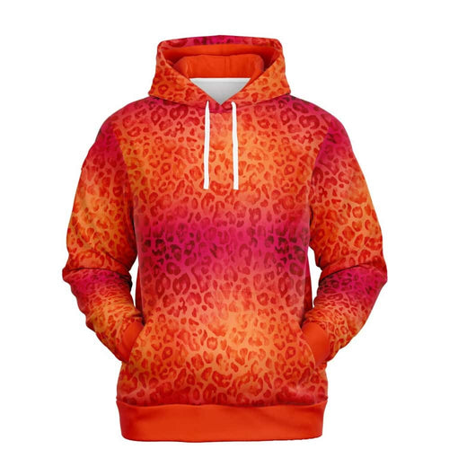 Sunset Leopard Fashion Pullover Hoodie