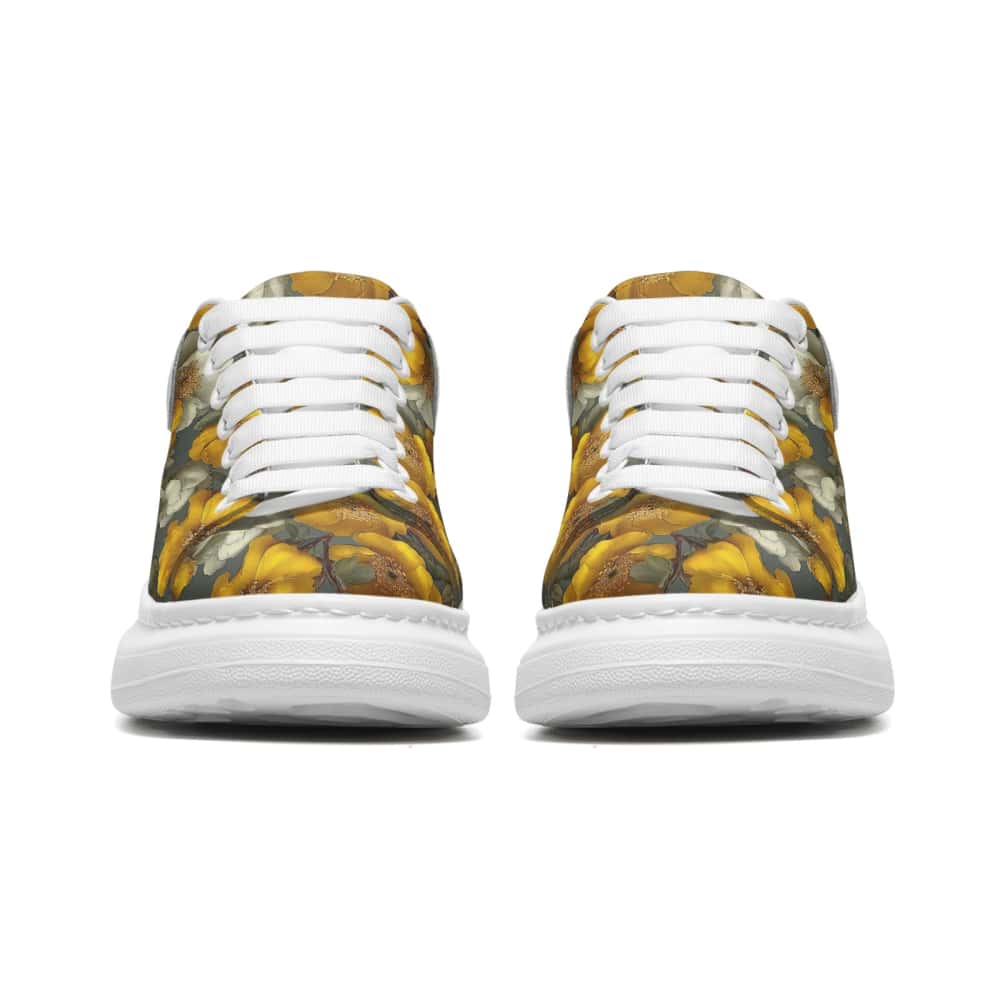 Low-Top Oversized Vegan Leather Sneakers | Ethical Style