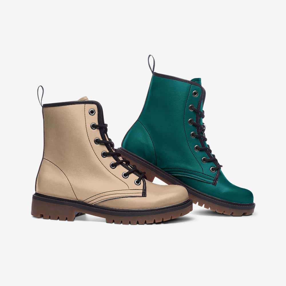 Mismatched Vegan Leather Boots | Ethical Style