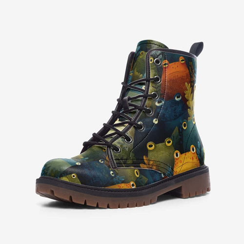 Twilight Toad Crew Vegan Leather Boots
