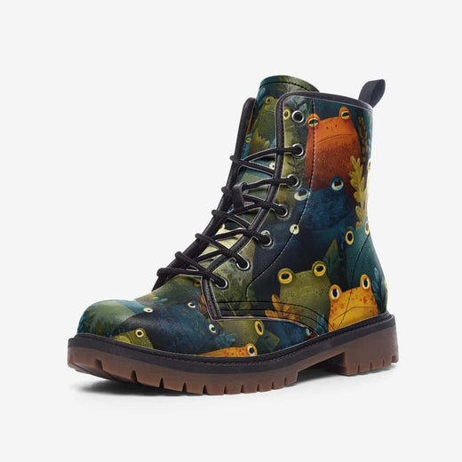 Twilight Toad Crew Vegan Leather Boots