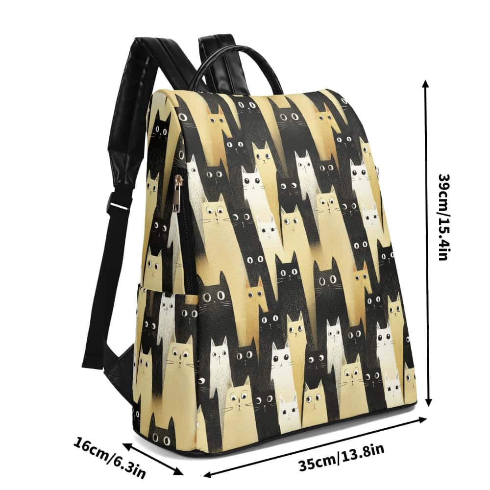 PU Anti-Theft Backpack | Ethical Style by Projects817