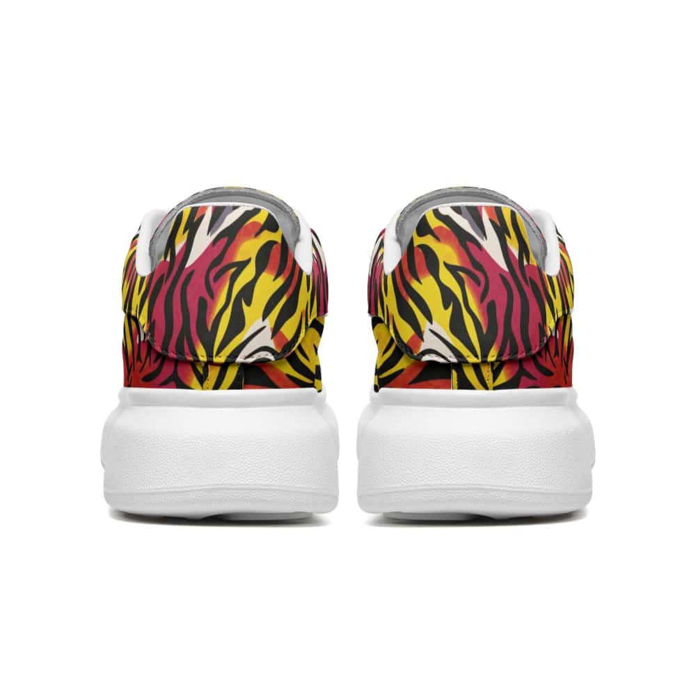 Low-Top Oversized Vegan Leather Sneakers | Ethical Style