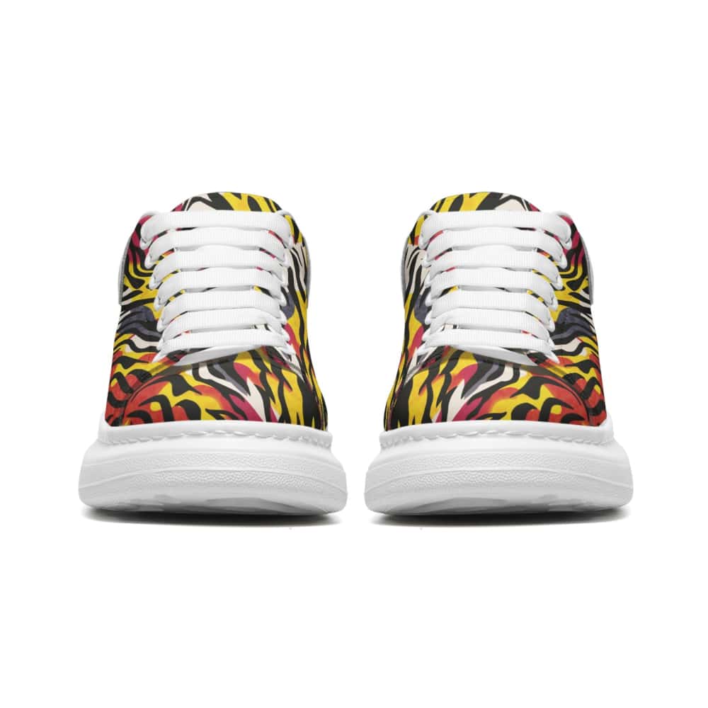 Low-Top Oversized Vegan Leather Sneakers | Ethical Style