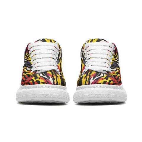 Low-Top Oversized Vegan Leather Sneakers | Ethical Style