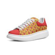 Yellow Amanita Mushrooms Oversized Sneakers