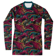 Zebra Storm Dragon Rashguard