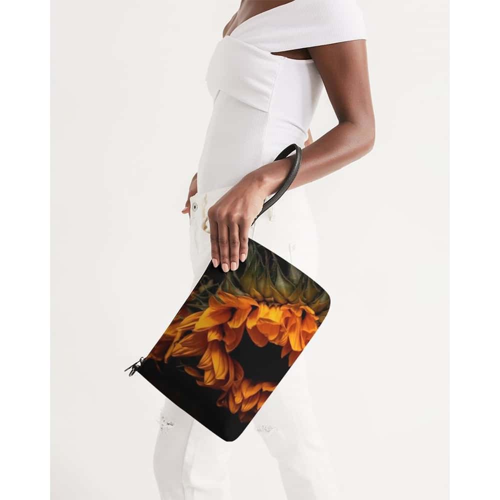 2 Sunflowers Daily Zip Pouch - $61.99 Free Shipping