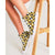 Animal Print Sunflowers and Checkers Hightop Canvas Shoes -
