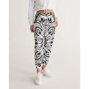 Black and White Mandala Track Pants