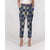 Blue and Gold Pattern Belted Tapered Pants - $64.99 - Free