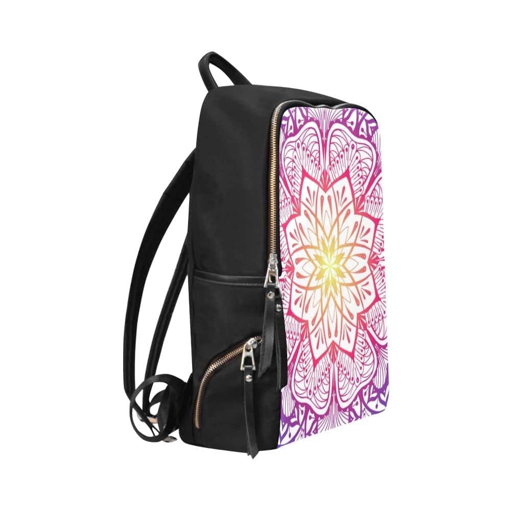 Bright Mandala Pattern Slim Backpack - $47.99 - Free