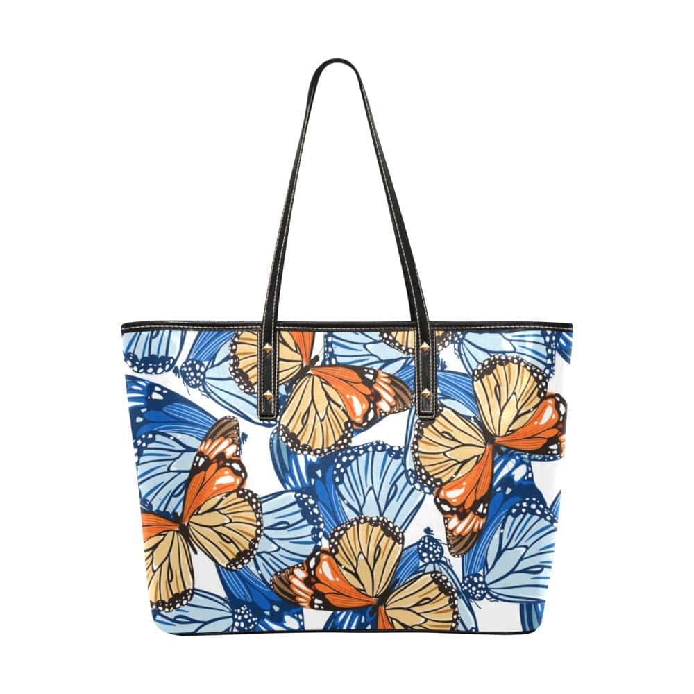 Butterflies Chic Vegan Leather Tote Bag - $64.99 - Free
