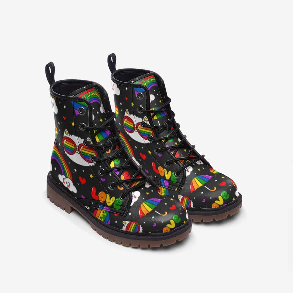 Cool Cat Vegan Leather Boots - $99.99 - Free Shipping