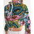 Dragons and Flowers Cropped Windbreaker - $64.99 - Free