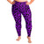 Electric Purple Leopard Print Plus Size Leggings - $48.99