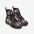 Floral Vegan Leather Boots - $99.99 - Free Shipping