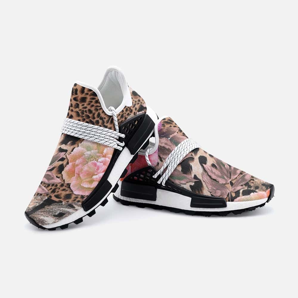Flowers and Animal Print Lightweight Sneaker S-1 - $84.99 -