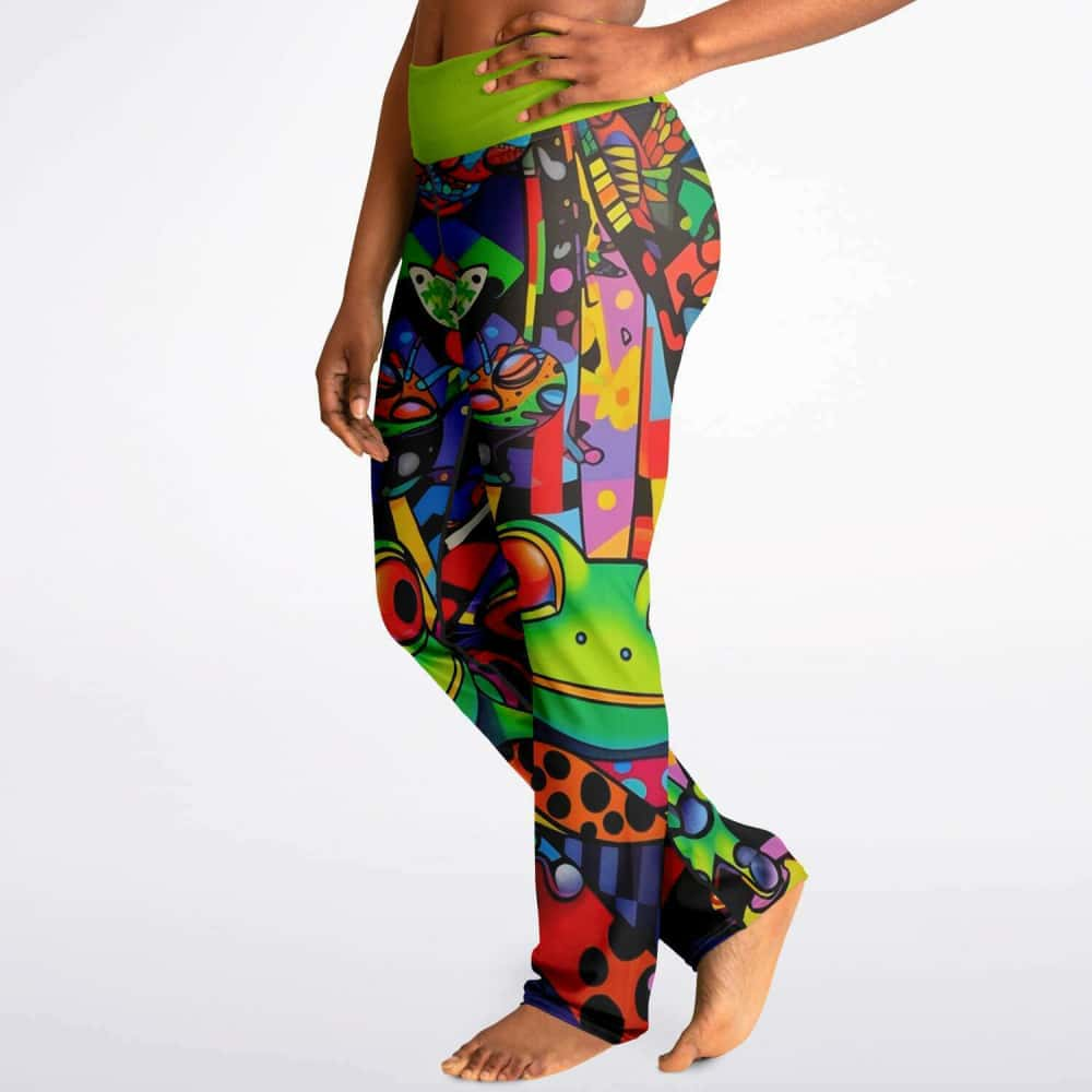 Froggy Flare Leggings - Free Shipping