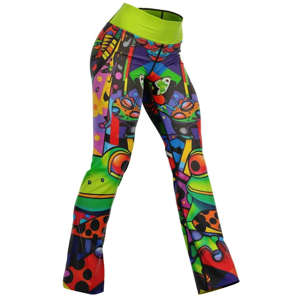 Froggy Flare Leggings - Free Shipping