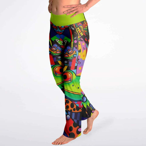 Froggy Flare Leggings - Free Shipping