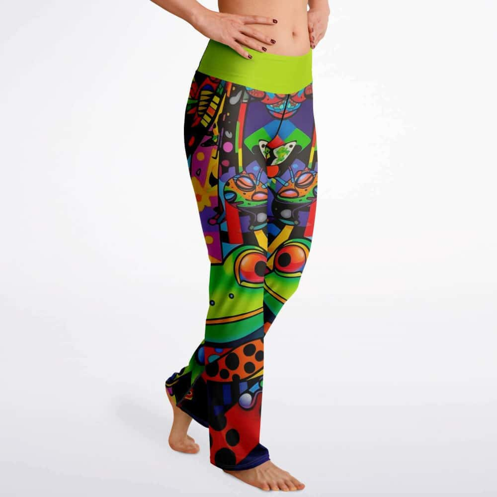 Froggy Flare Leggings - Free Shipping