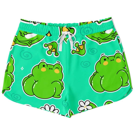 Funny Frogs Athletic Shorts