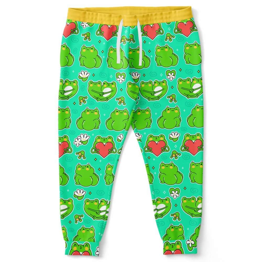 Funny Frogs Plus Size Athletic Joggers - $69.99 Free