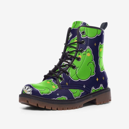 Funny Frogs Vegan Leather Boots