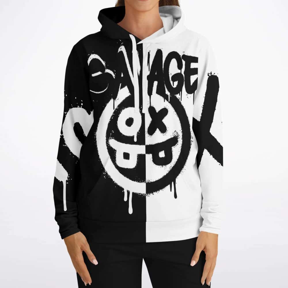 Gapped Tooth Savage Pullover Hoodie - $64.99 - Free Shipping