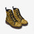 Golden Tiger Scratched Vegan Leather Boots - $99.99 - Free
