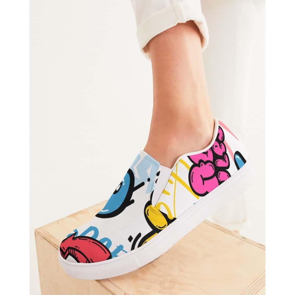 Graffiti 2024 canvas shoes