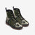 Green Mushroom Vegan Leather Boots - $99.99 - Free Shipping