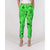 Green Paisley Bandana Belted Tapered Pants - $64.99 - Free