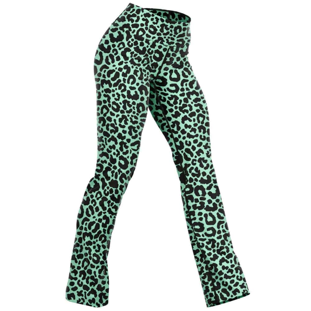 White Tiger Flare Leggings - Free Shipping - Projects817 Llc