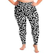 Leopard Print Plus Size Leggings